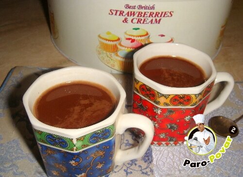 Домашний горячий шоколад из какао фото
