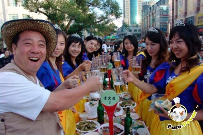 Китайские традиции потребления пива фото