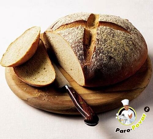 Простой рецепт пшеничного хлеба фото